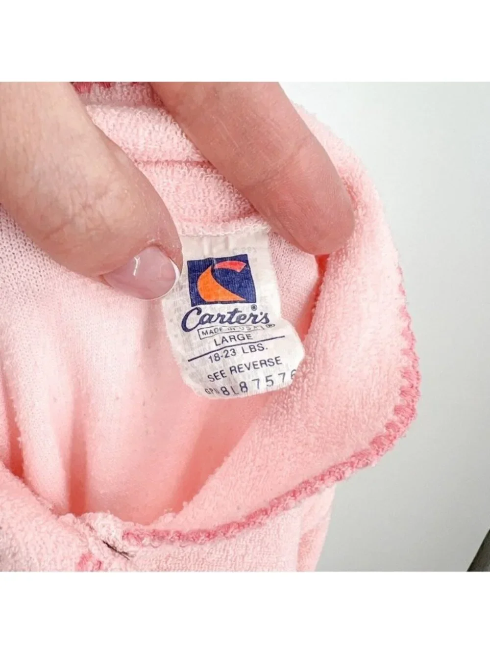 Vintage Carters Pink Pajamas